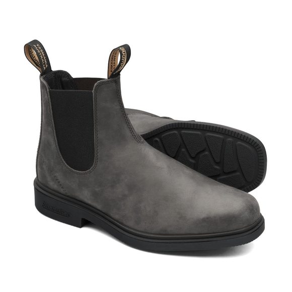 BLUNDSTONE UNISEX DRESS SERIES 1308 CHELSEA BOOTS FOR MEN AND WOMEN, WIDE C - Picture 4 of 6